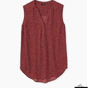 Torrid Brick Red Blouse